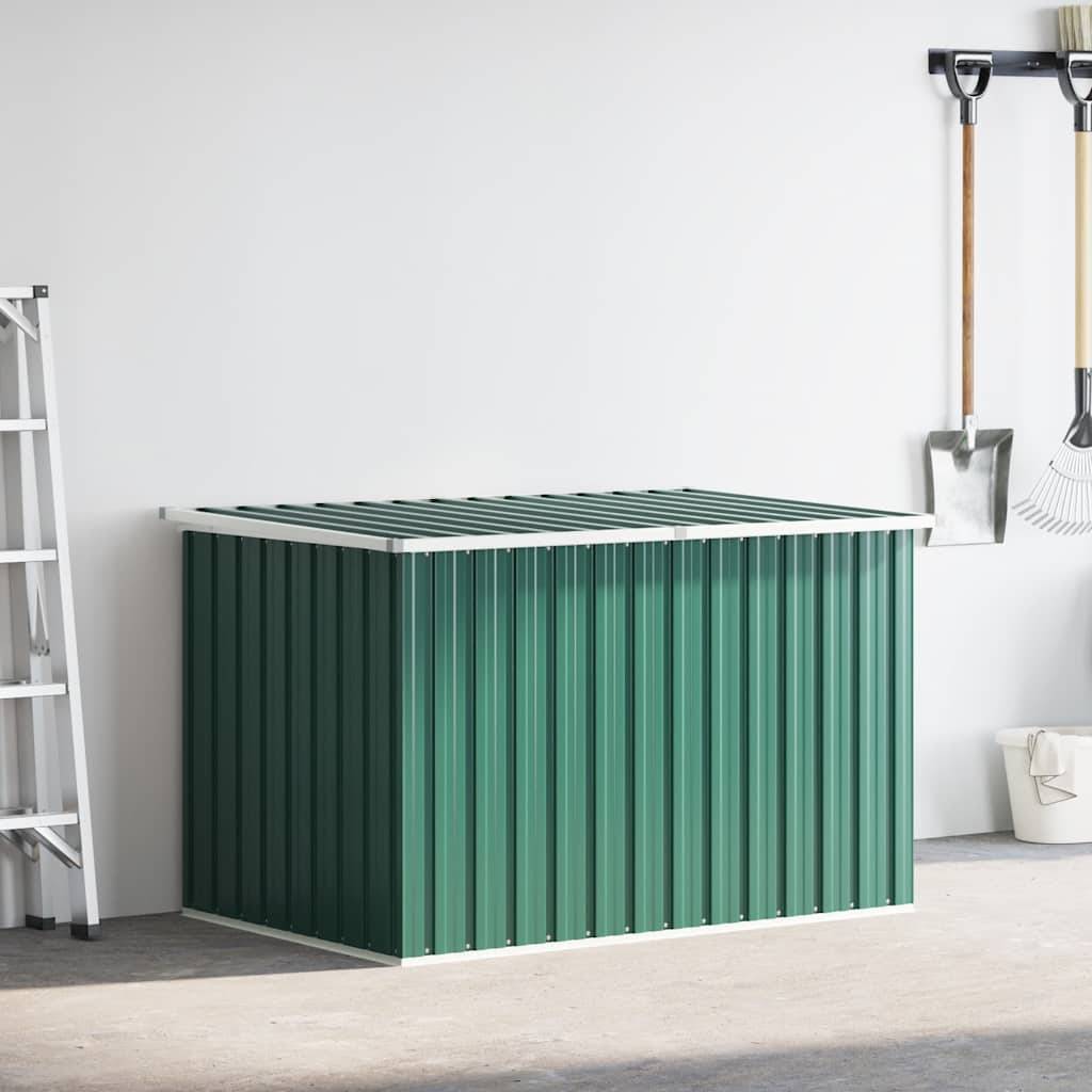 PANGIVO - Coffre de rangement de jardin acier galvanisé vert 171 x 99 x 93 cm - PANGIVO - Image 3