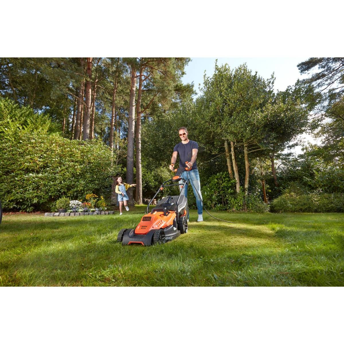 TONDEUSE 42CM 1800W EASYSTEER - BLACK+DECKER - BEMW481ES-QS - Image 3