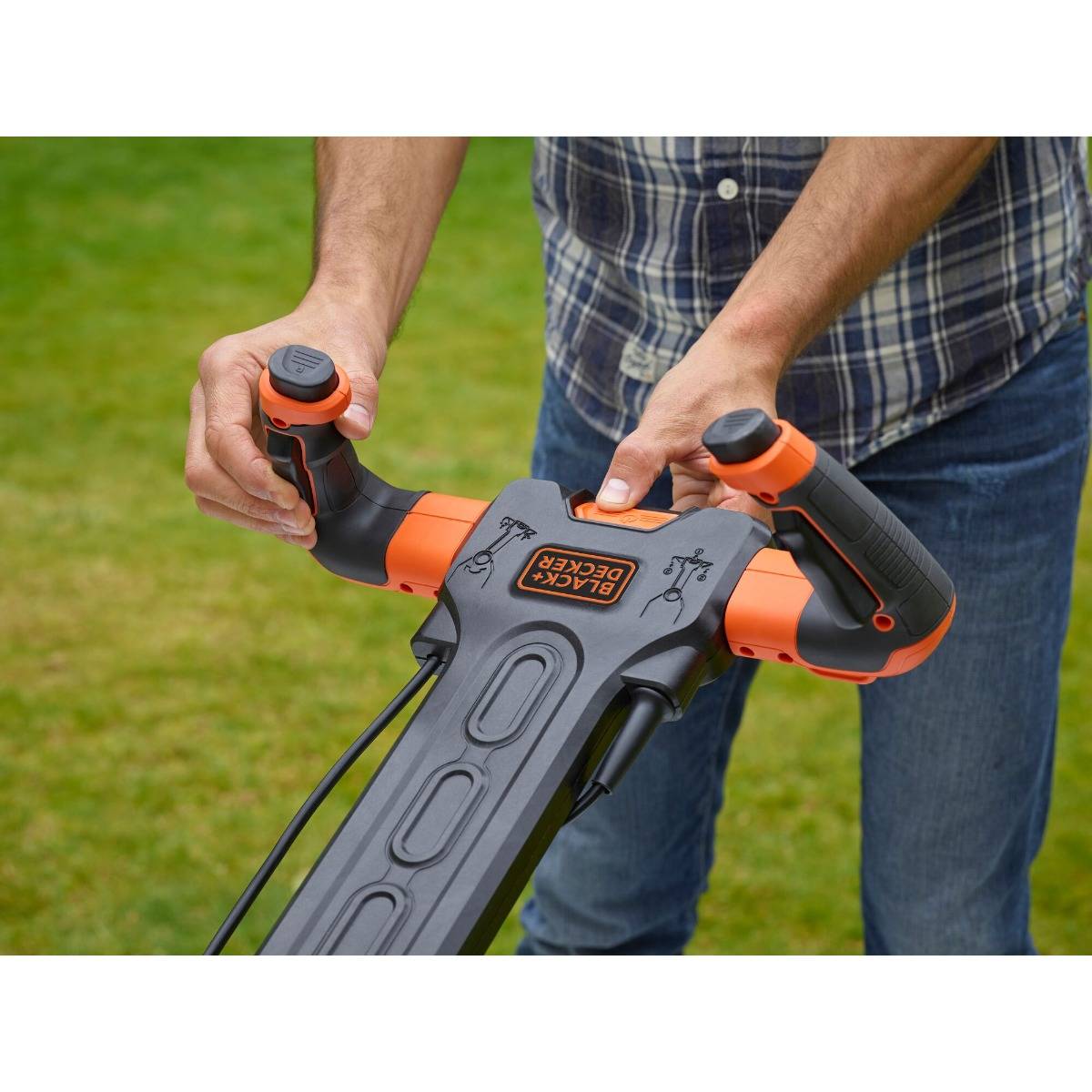 TONDEUSE 42CM 1800W EASYSTEER - BLACK+DECKER - BEMW481ES-QS - Image 8