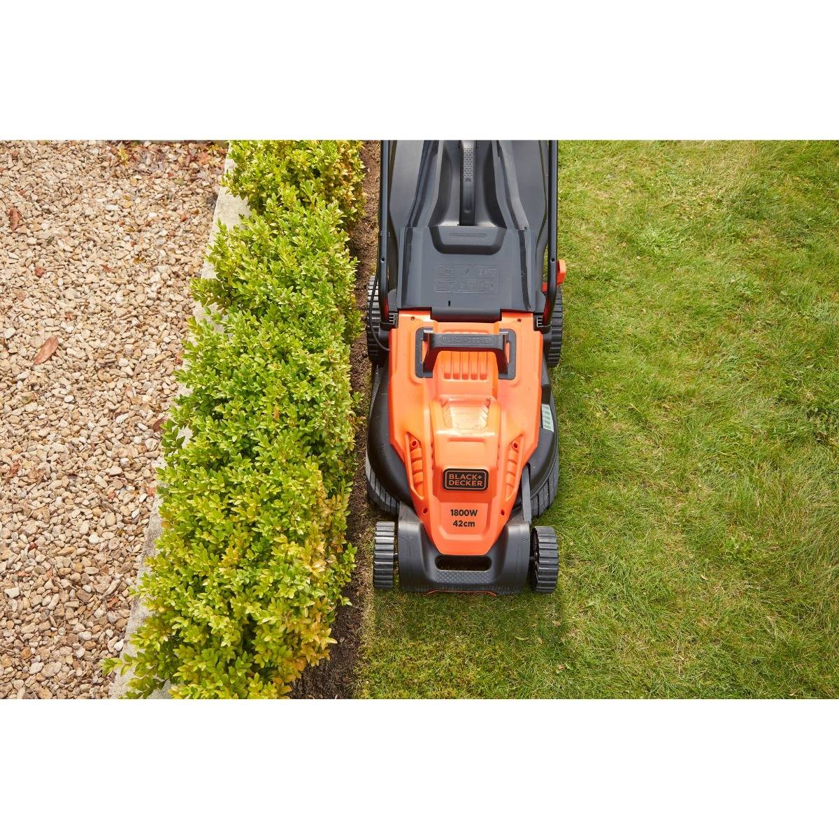 TONDEUSE 42CM 1800W EASYSTEER - BLACK+DECKER - BEMW481ES-QS - Image 7
