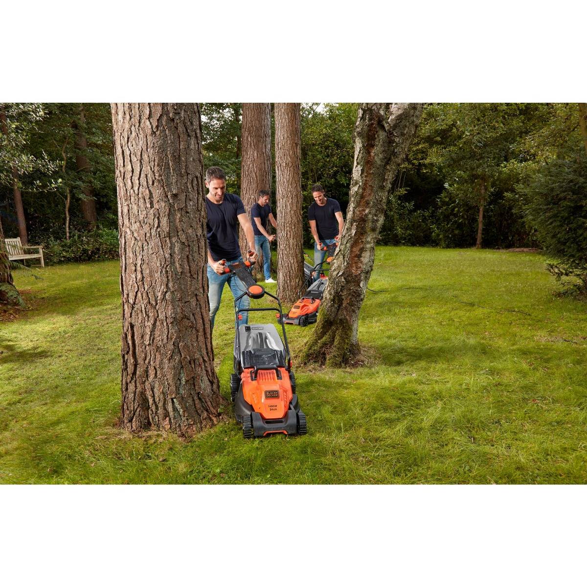 TONDEUSE 42CM 1800W EASYSTEER - BLACK+DECKER - BEMW481ES-QS - Image 4