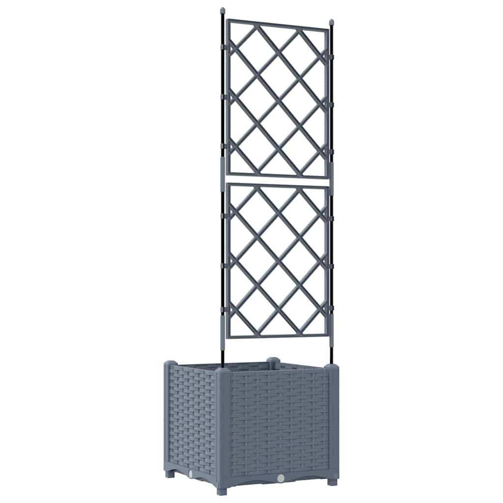 Prolenta Premium - Jardinière polypropylène gris 40 x 40 x 143 cm - Prolenta premium p336.3 - Image 7