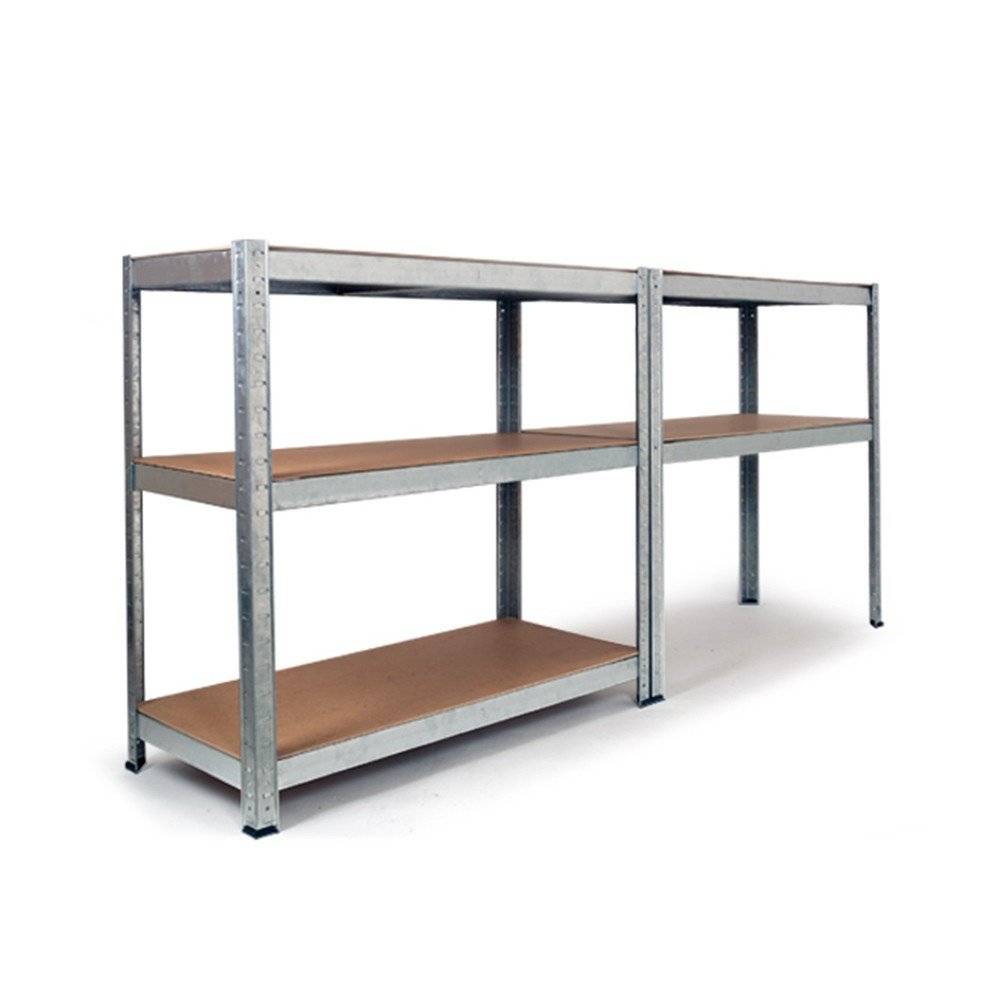 Etagère modulable en métal pour charges lourdes 40 cm Gris - Image 7