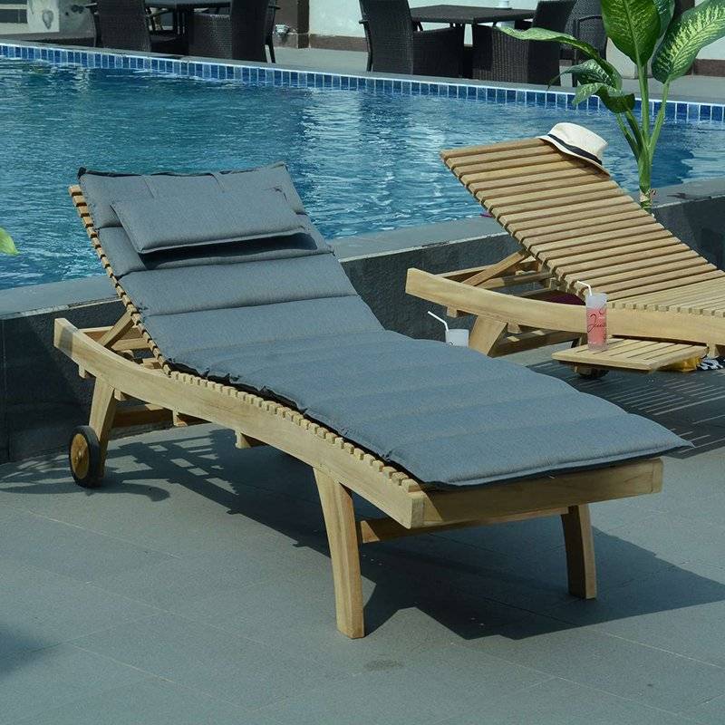 Matelas Gris pour bain de soleil - TECK'Attitude - Image 2