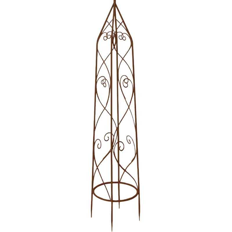 La Grande Prairie - Support plantes fer Globe 40x23x137cm - Image 5