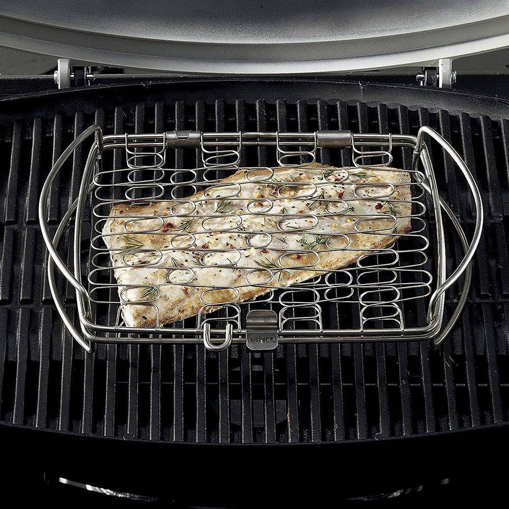 Weber - Grille double à poisson 21 x 17 cm - Image 3