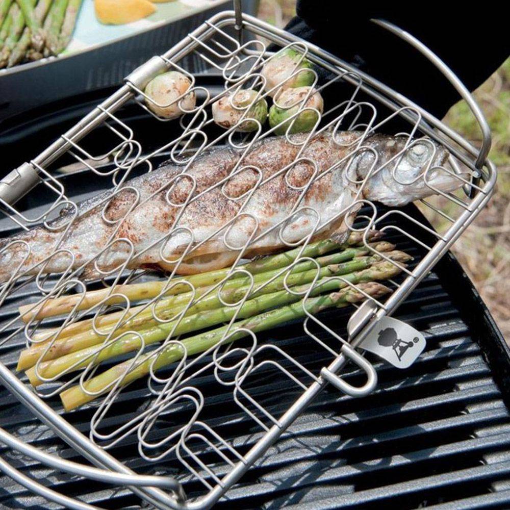 Weber - Grille double à poisson 21 x 17 cm - Image 4