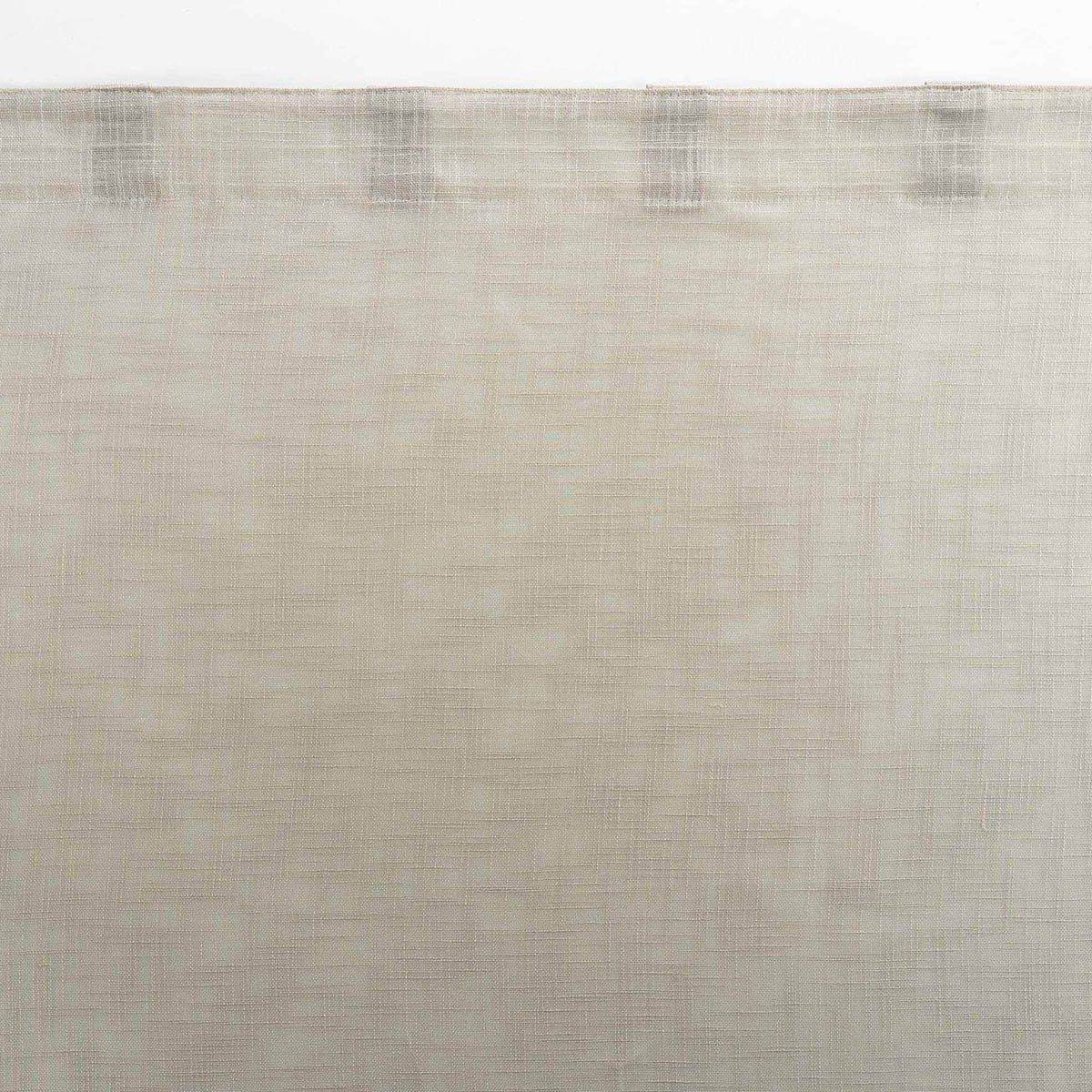 Rideau Voilage à Passants "Haltona" 140x240cm Noisette - Image 4
