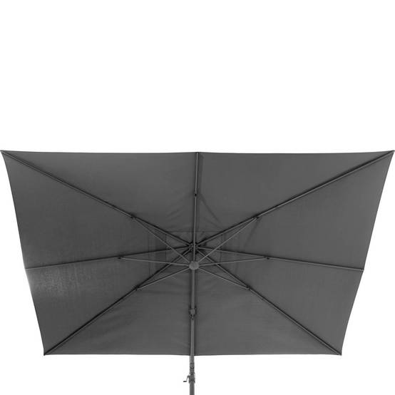 Hesperide - Parasol déporté rectangulaire "Melhia" anthracite 4x3m Hespéride - Image 3