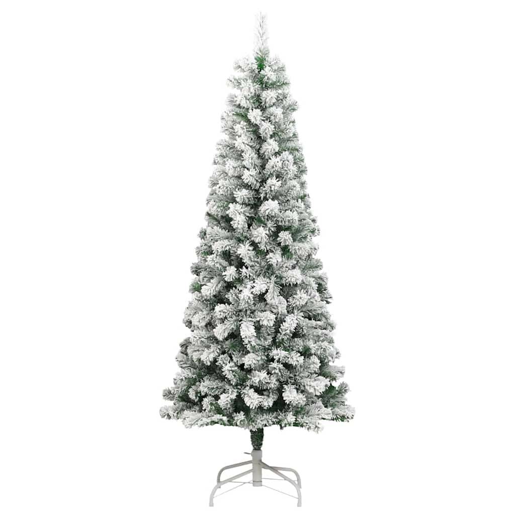 Sapin de Noël | Arbre de Noël artificiel à charnières avec neige floquée 180 cm Maison Chic - Image 1