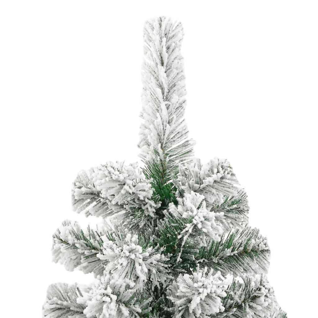 Sapin de Noël | Arbre de Noël artificiel à charnières avec neige floquée 180 cm Maison Chic - Image 4