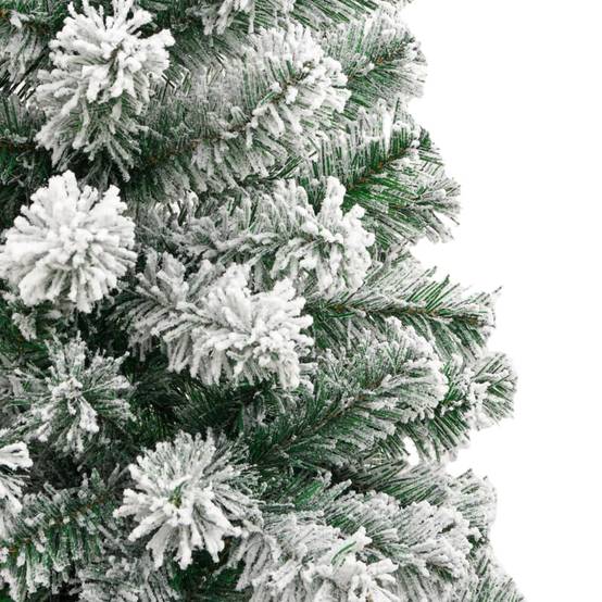 Sapin de Noël | Arbre de Noël artificiel à charnières avec neige floquée 180 cm Maison Chic - Image 5