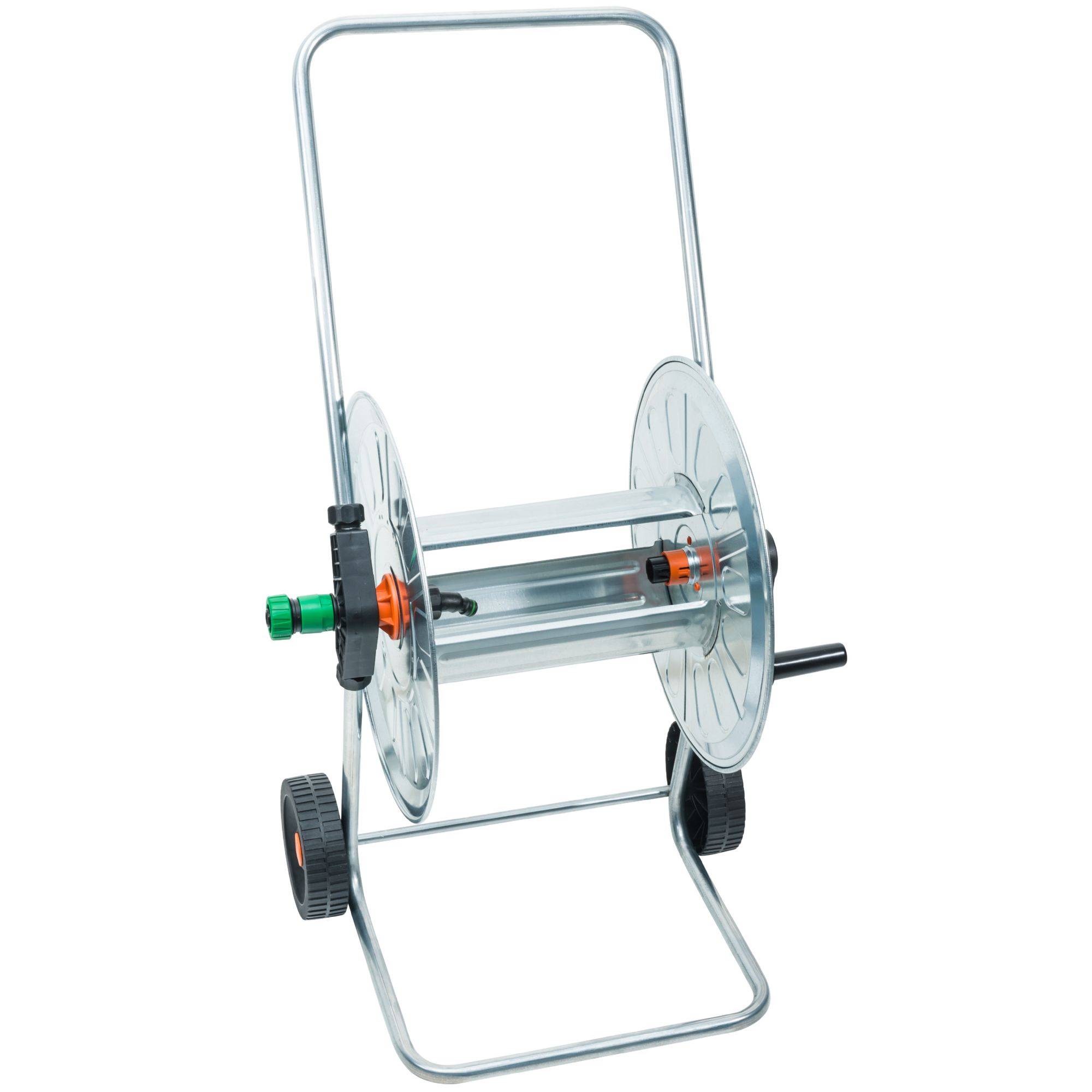 Dévidoir transportable en métal avec manivelle - Image 2