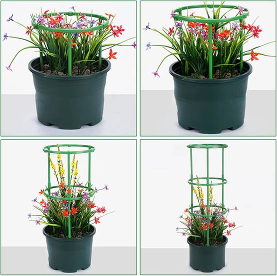 Tuteur pour plantes - 210 pièces hauteur ajustable pour tomates et fleurs - Lytech - Image 4