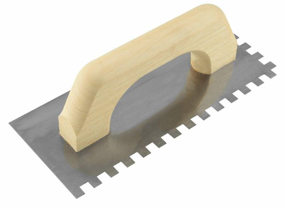 Platoir espagnol denté carré – Lame inox 2 côtés - Mondelin