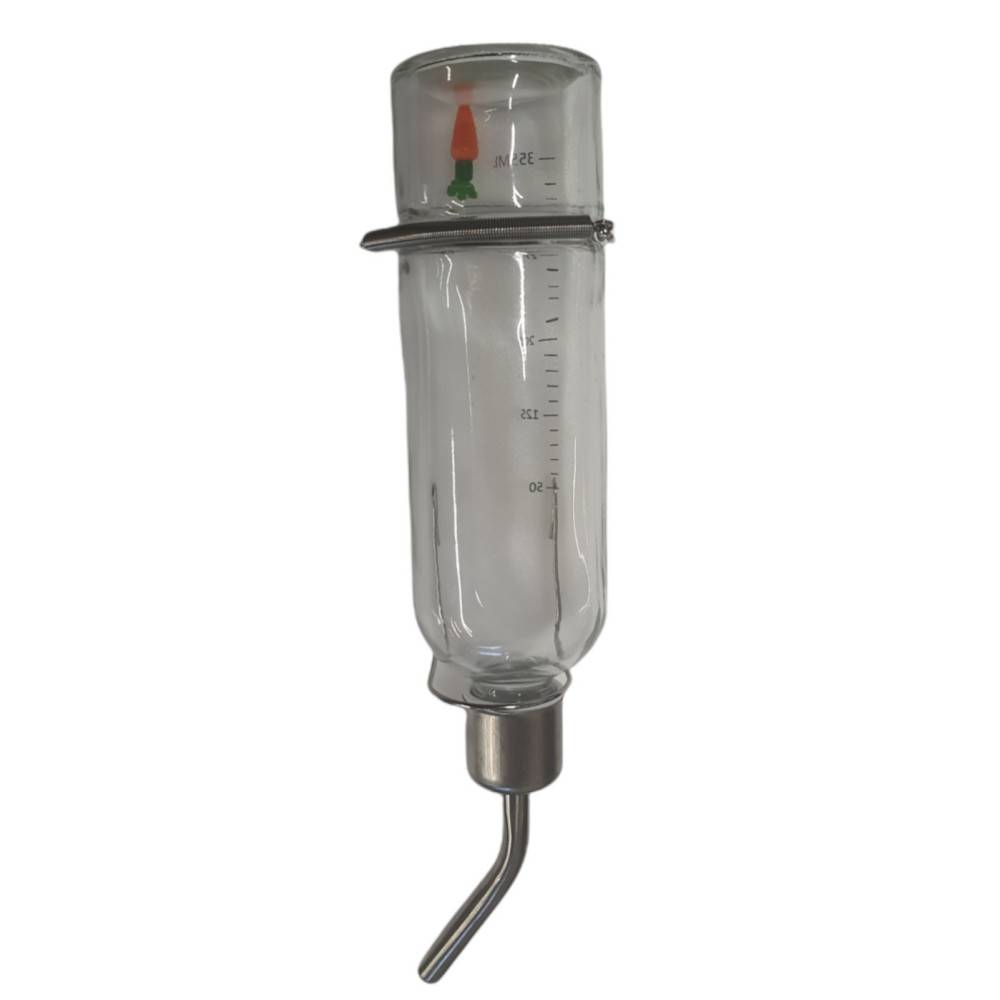 animallparadise - Biberon à eau en verre . contenance 355 ml. pour rongeurs. - Image 2