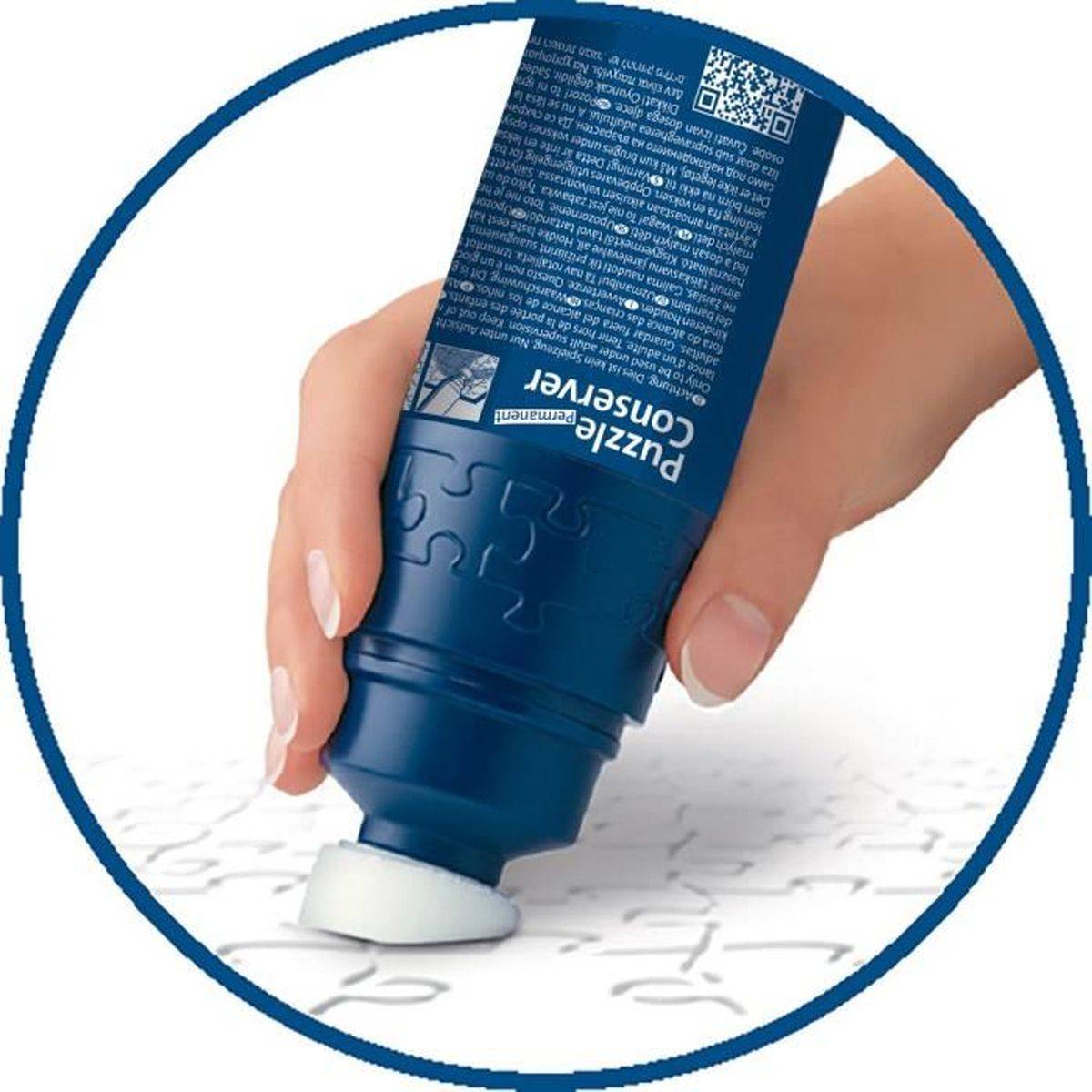 Colle permanente pour puzzle, tube 200 mL embout mousse - Ravensburger - Image 2