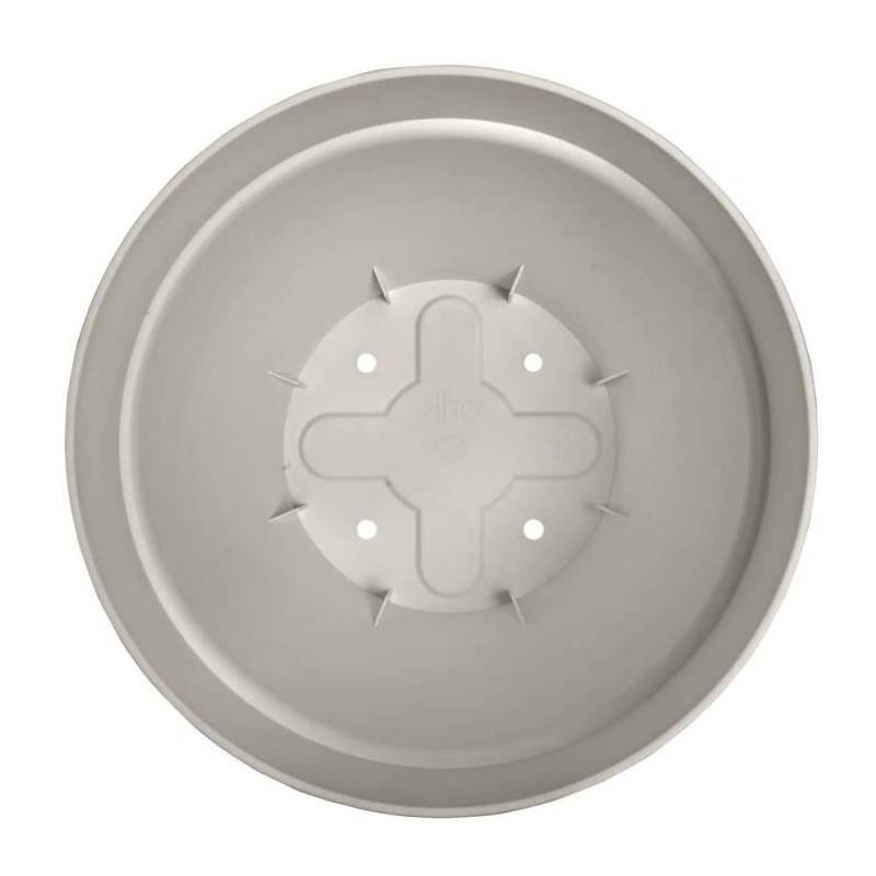Elho - Pot De Fleurs Rond Vibia - Plastique Réservoir - ø35 - Blanc - Image 4
