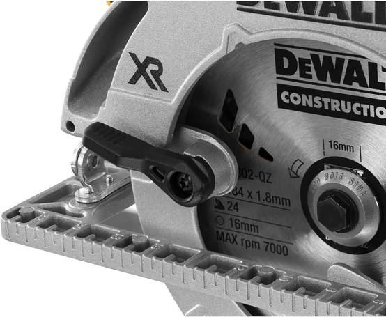 Scie circulaire XR 18V 184 mm - DEWALT - sans batterie ni chargeur - coffret - DCS572NT-XJ - Image 6
