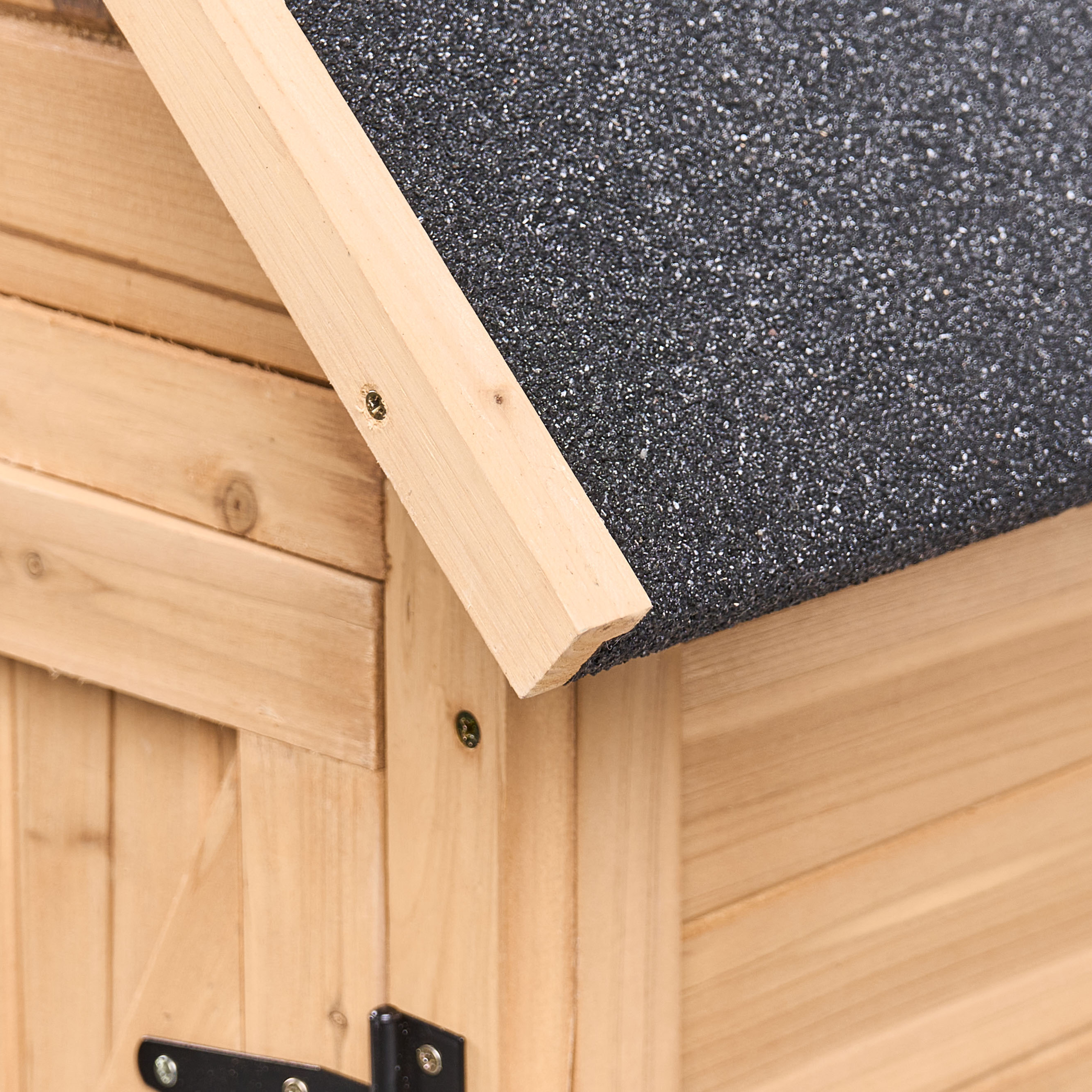 Beliani - Abri de jardin Bois de sapin Naturel SENIGA - 85x46x183- Beliani - Image 7
