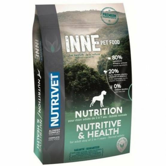 Nutrivet - Nutrivet Inne Dog Nutrition Nutritive & Health pour chien adulte Sac 3 kg