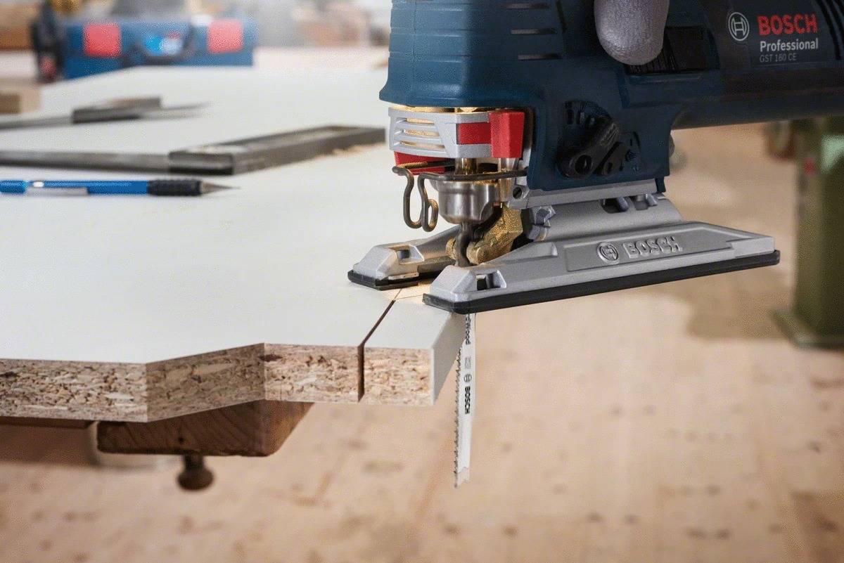 Bosch - Carte 5 Lames Bois dur BOSCH Bi-Métal Expert T308BF - 2608900544 - Image 2