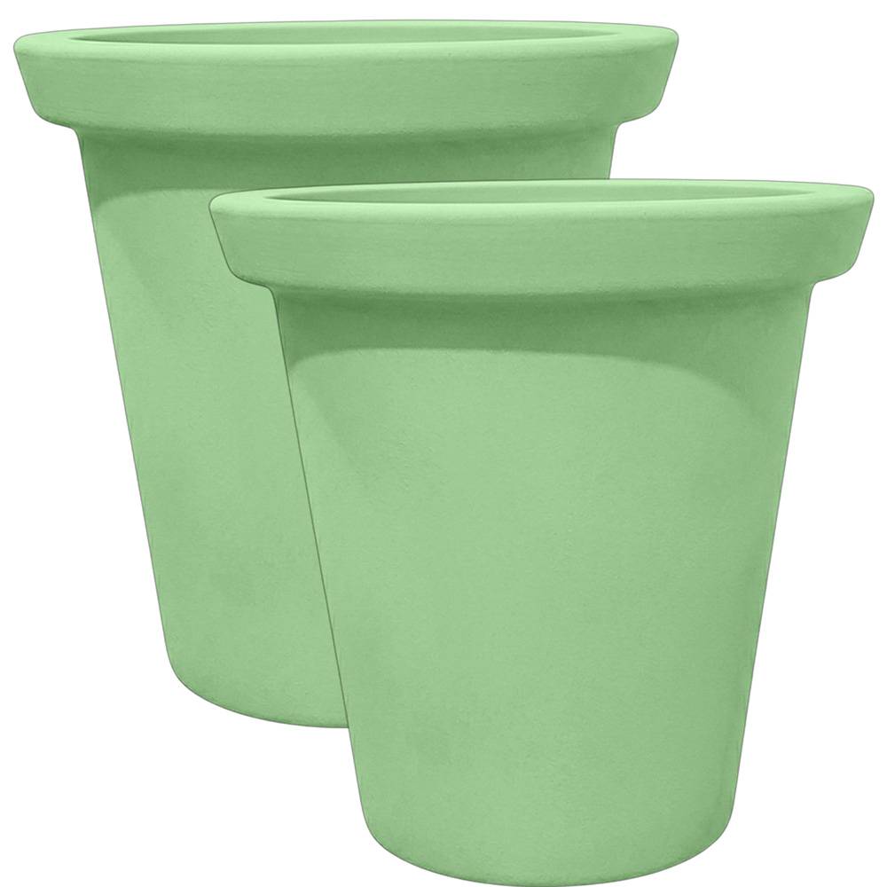 Plast'Up Rotomoulage - Pot de fleurs rond xxl delight 760l-lot de 2 - plast'up rotomoulage - Image 1
