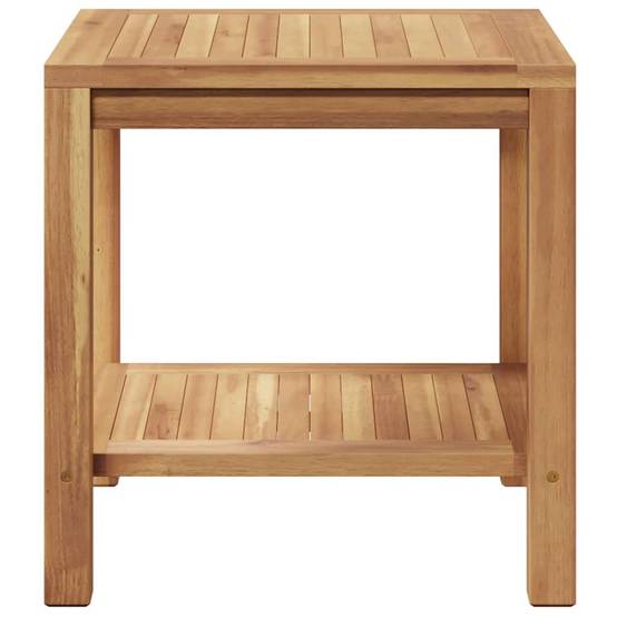 Table basse Bois de Teck Massif Marron 45 x 45 x 45 cm - PANGIVO - Image 6