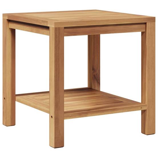 Table basse Bois de Teck Massif Marron 45 x 45 x 45 cm - PANGIVO - Image 7