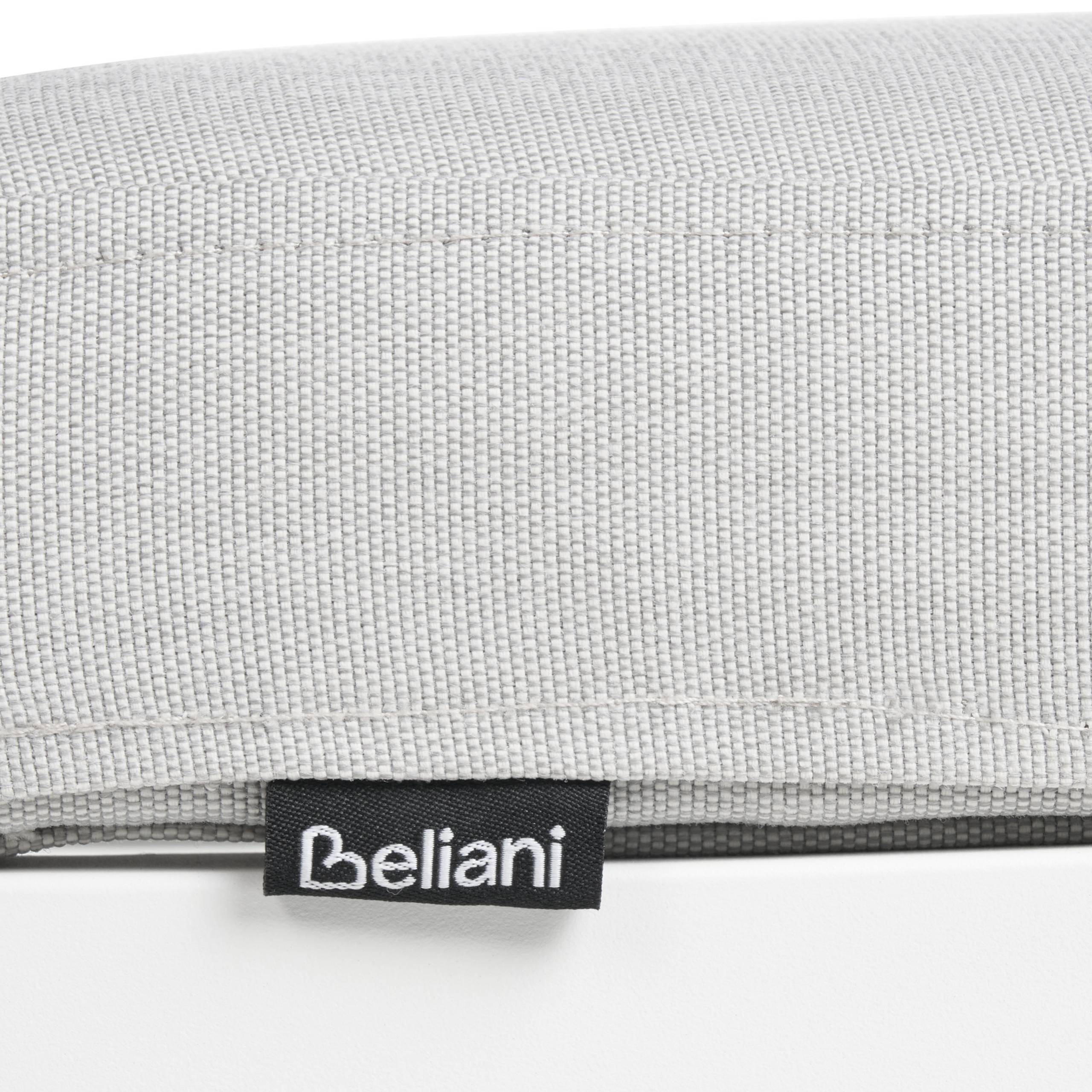 Beliani - Chaise longue Aluminium Gris clair AMELIA - Beliani - Image 10