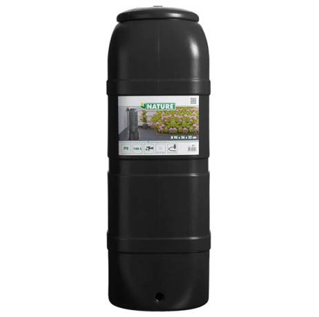 Récupérateur d'eau de pluie colonne 100 litres, Socle Sans socle - Image 1