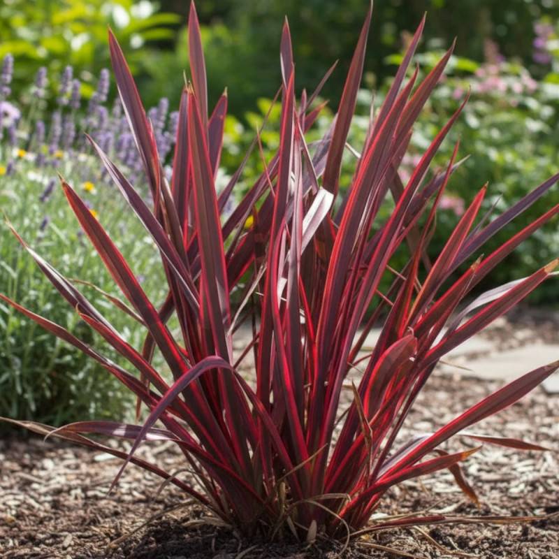 Lin de Nouvelle-Zélande Pink Panther, Phormium - Pot de 4L - 20/40 cm - Image 2
