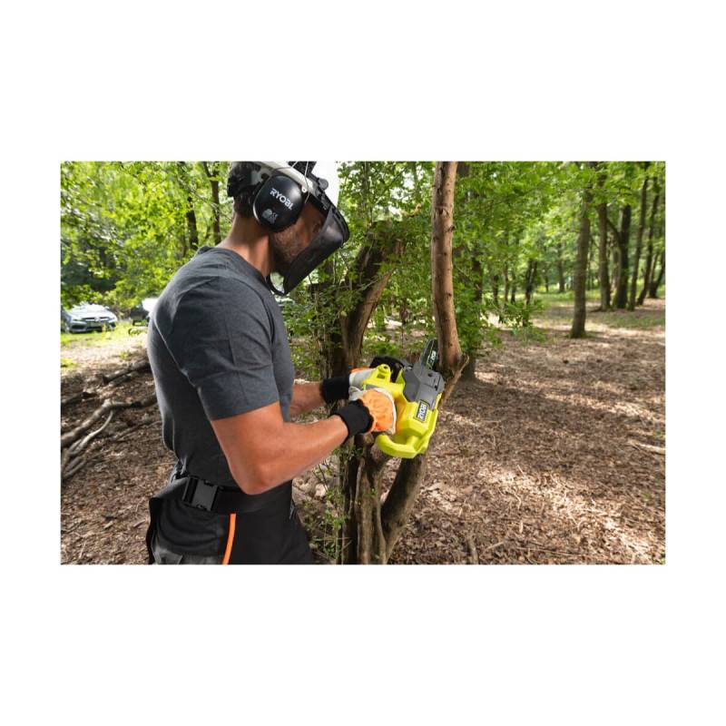 Ryobi - Pack RYOBI Tronçonneuse 18V One+ RY18CS20A-0 - 1 Batterie 5.0Ah - 1 Chargeur rapide RC18120-150 - Image 2