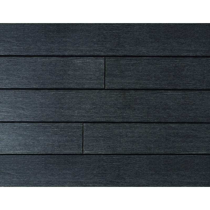 PACK 1 m2 lame de terrasse composite coextrude Supra + ACCESSOIRES (4 coloris) 3600x145x23mm - Charbon - Image 2