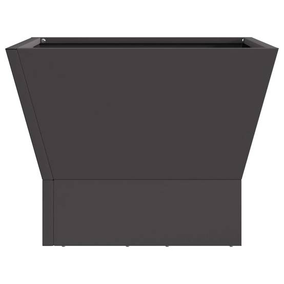 ComfortXL - Brasero Carré de Jardin en Acier Foyer Extérieur pour Terrasse Noir 40x40 cm – ComfortXL Outdoor Living - Image 5