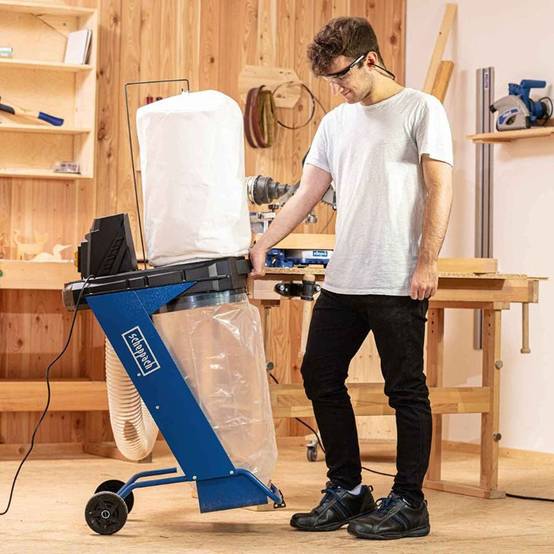 Scheppach - Aspirateur d'atelier SCHEPPACH DC500 - 550W - 75L - 5906307901 - Image 3