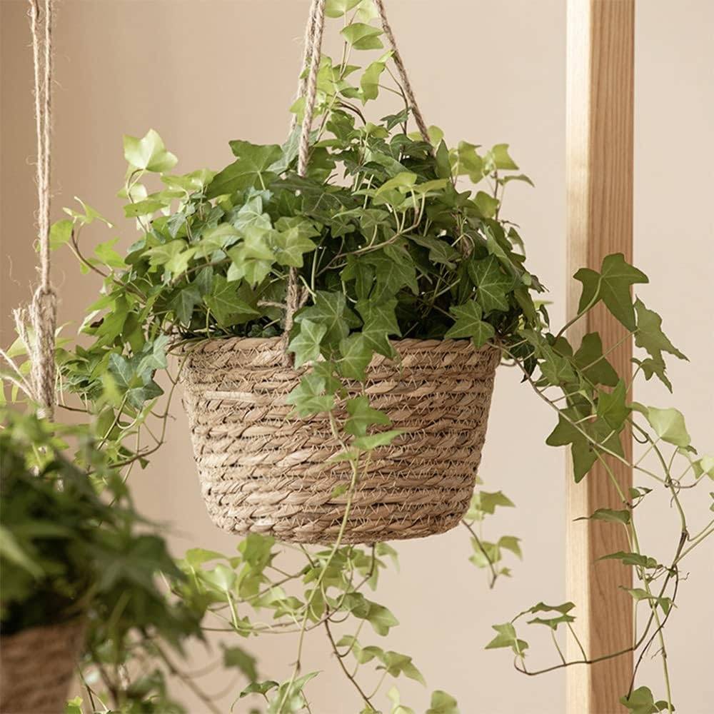 Panier Suspendu en Jute Naturel - Style Scandinave - Multifonction Intérieur/Extérieur - Image 4