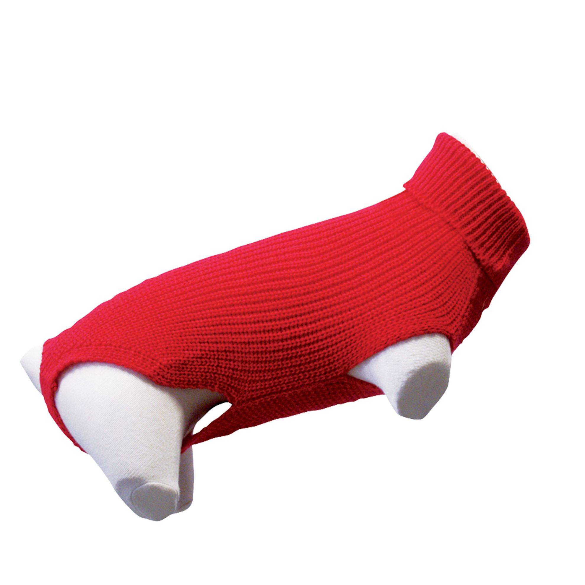 Pull pour chien New Basic rouge Taille : T45 ARPPE