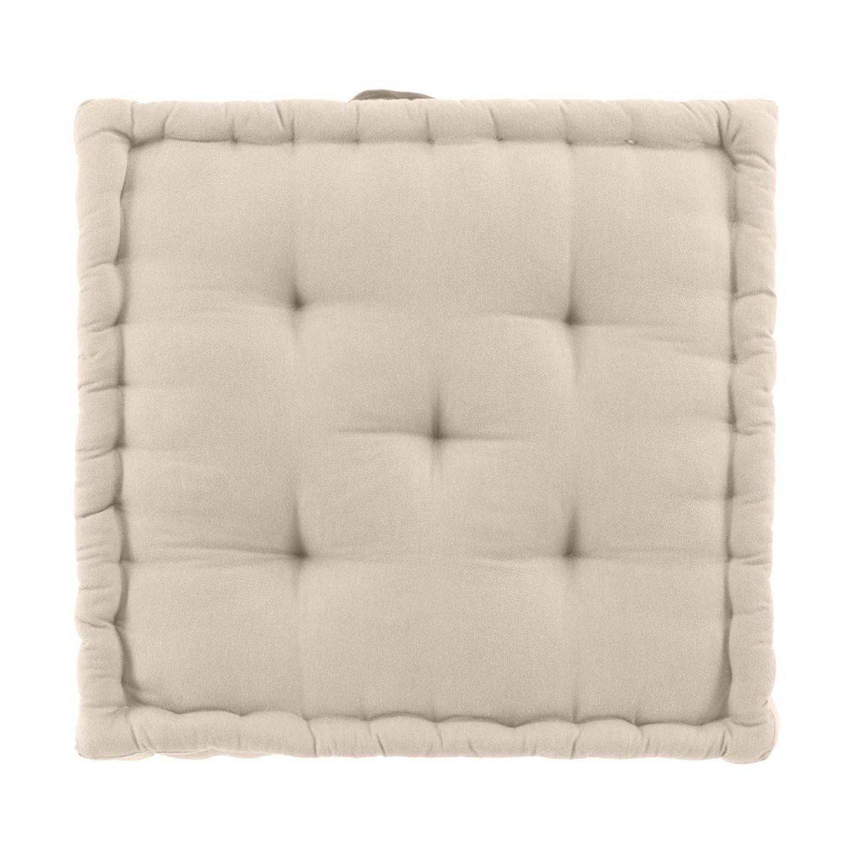 Coussin de Sol "Twily" 50x50cm Lin - Image 1