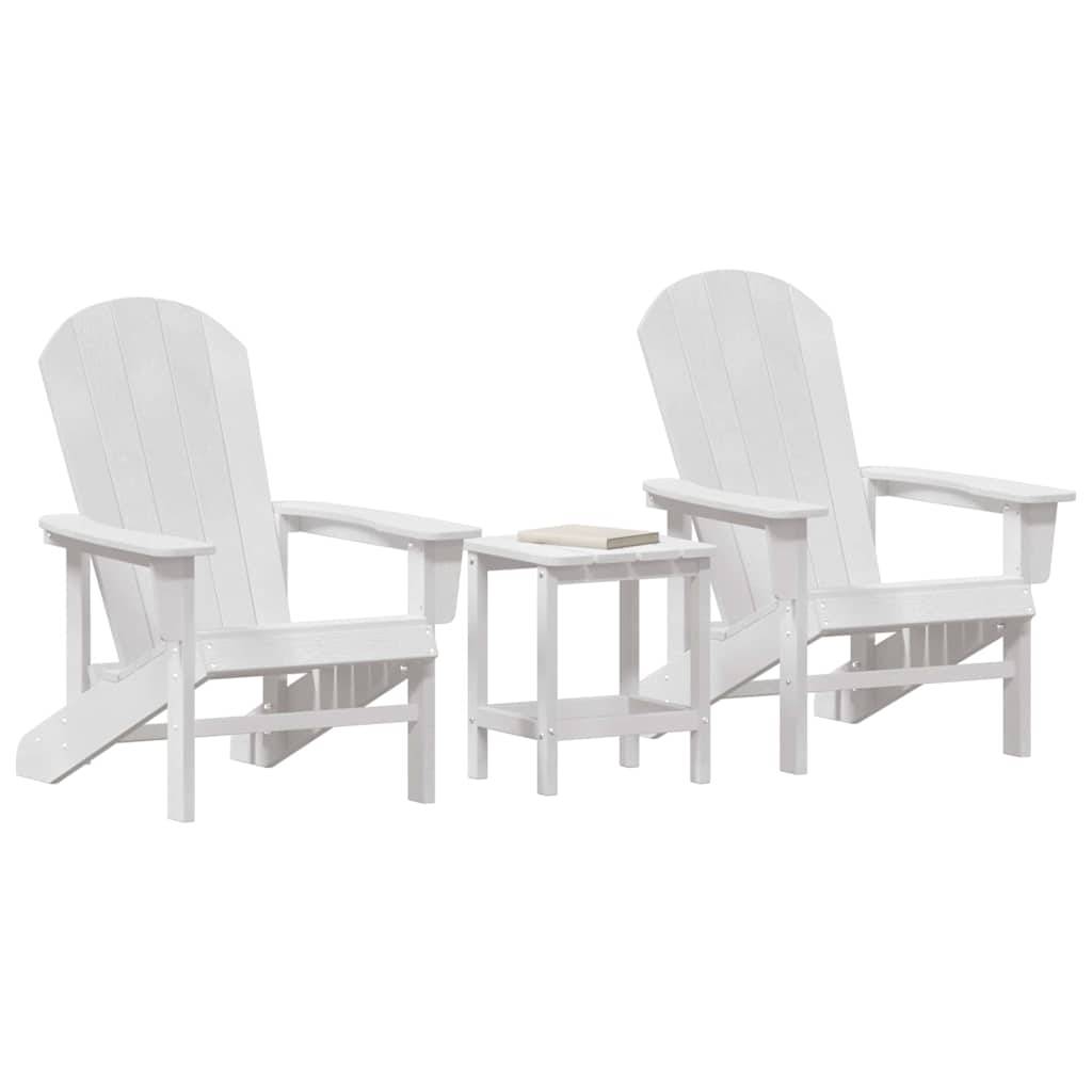 Chaise de jardin Polyéthylène Blanc 82 x 74 x 92 cm, Poids :40.88kg - PANGIVO - Image 3