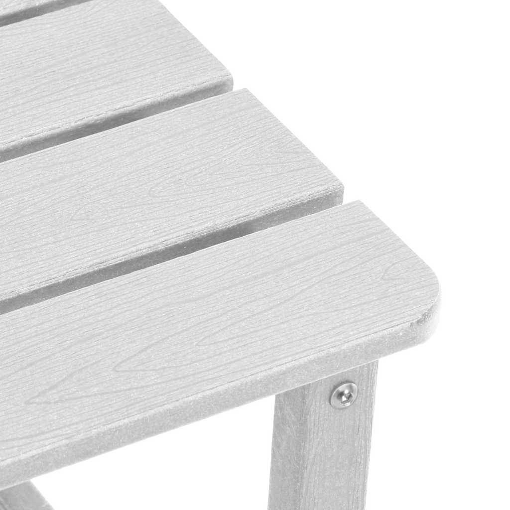 Chaise de jardin Polyéthylène Blanc 82 x 74 x 92 cm, Poids :40.88kg - PANGIVO - Image 9