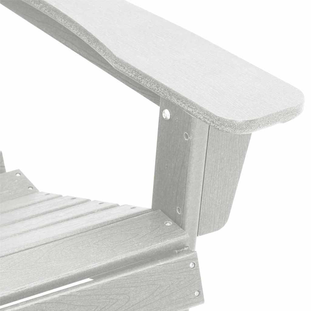 Chaise de jardin Polyéthylène Blanc 82 x 74 x 92 cm, Poids :40.88kg - PANGIVO - Image 7