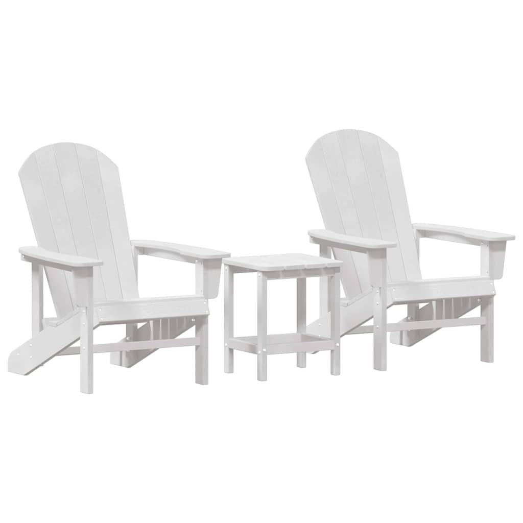 Chaise de jardin Polyéthylène Blanc 82 x 74 x 92 cm, Poids :40.88kg - PANGIVO - Image 2