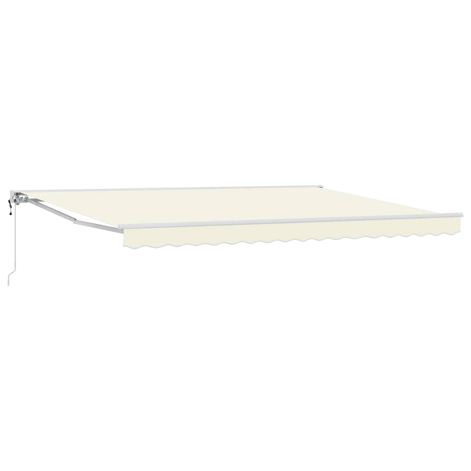 PANGIVO - Store rétractable électrique polyester Crème 4 × 3,5 cm - PANGIVO - Image 1