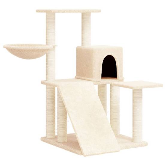 Vidaxl - Arbre à chat avec griffoirs en sisal Crème 82 cm vidaXL 171660 - Image 2