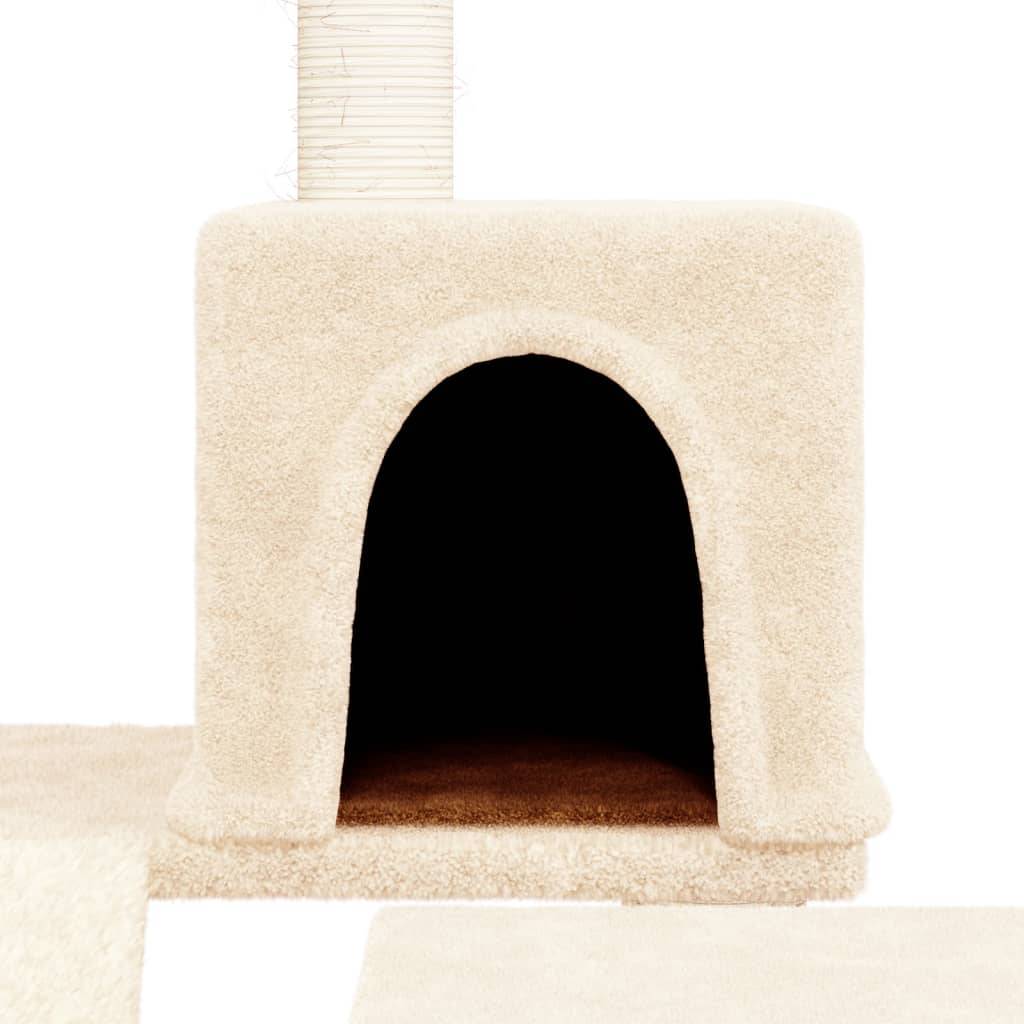 Vidaxl - Arbre à chat avec griffoirs en sisal Crème 82 cm vidaXL 171660 - Image 4