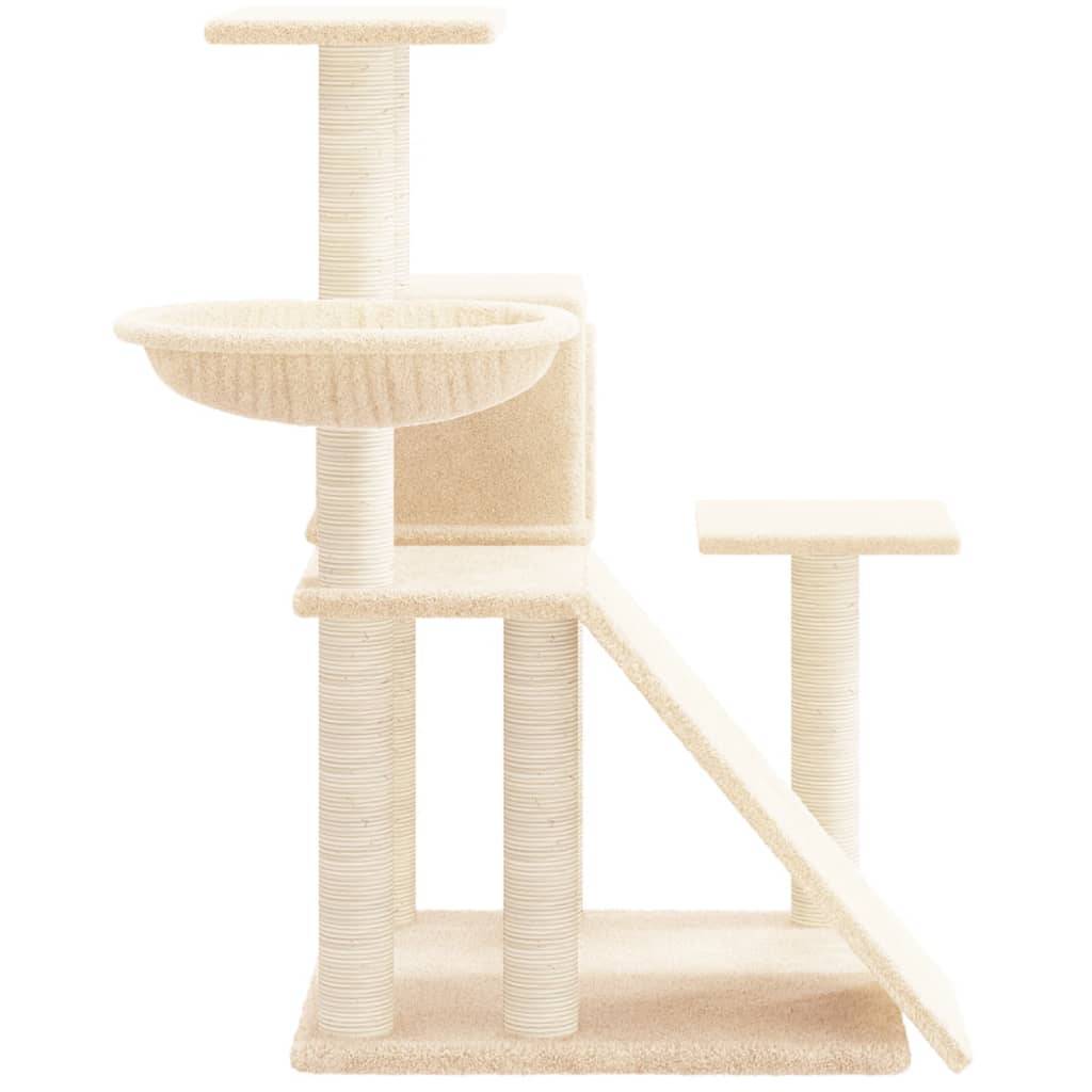 Vidaxl - Arbre à chat avec griffoirs en sisal Crème 82 cm vidaXL 171660 - Image 5