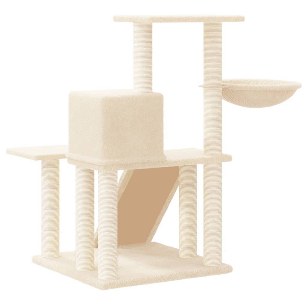 Vidaxl - Arbre à chat avec griffoirs en sisal Crème 82 cm vidaXL 171660 - Image 6
