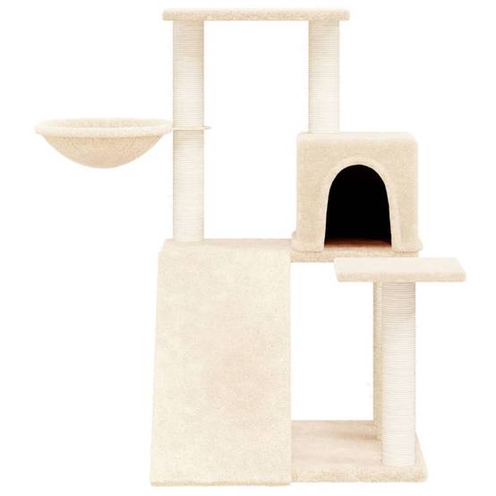 Vidaxl - Arbre à chat avec griffoirs en sisal Crème 82 cm vidaXL 171660 - Image 7