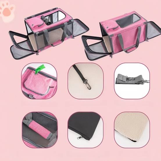 Sac à dos ventilé pour chat - IntiMeg - Image 3